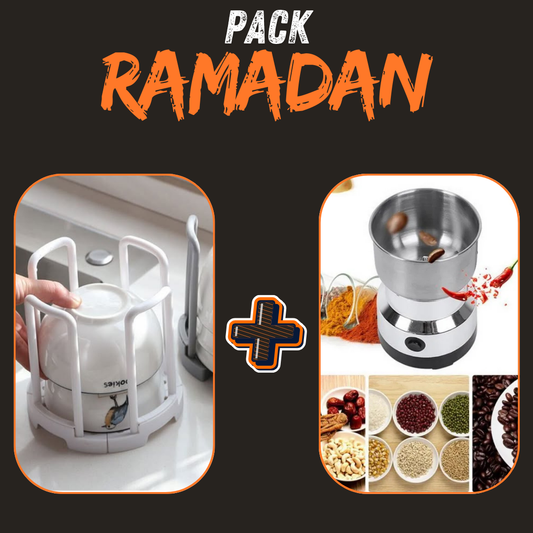 Pack Ramadan Pro™(Moulin+Egouttoir Bols X2)